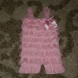 Baby lace romper